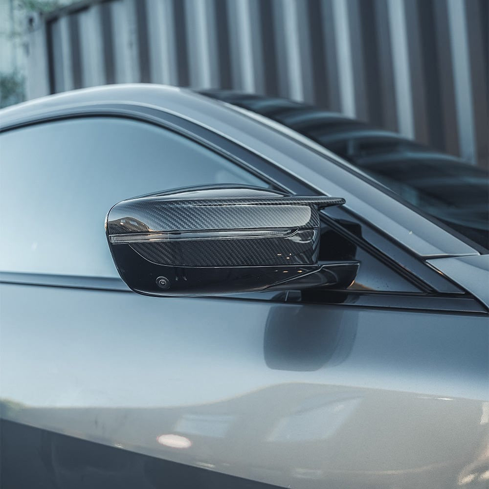 BMW M2/M3/M4 G80/G81/G82/G83/G87 CARBON FIBRE REPLACEMENT MIRRORS (RHD) - CT DESIGN