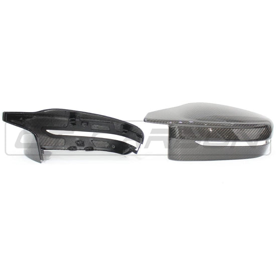 BMW M2/M3/M4 G80/G81/G82/G83/G87 CARBON FIBRE REPLACEMENT MIRRORS (LHD) - CT DESIGN