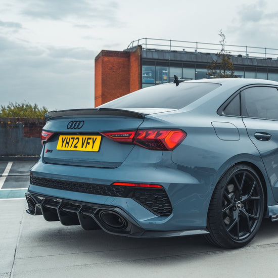 Audi RS3 8Y Saloon Carbon Fibre Diffuser - CT Design