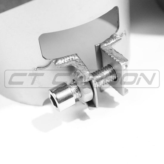 BMW M2, M3, M4 G87/G80/G81/G82/G83 CARBON EXHAUST TIPS - STAINLESS (SET OF 4) - CT DESIGN