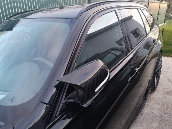 BMW 1/2/3/4 SERIES CARBON MIRROR REPLACEMENT FXX  - OEM+ M STYLE