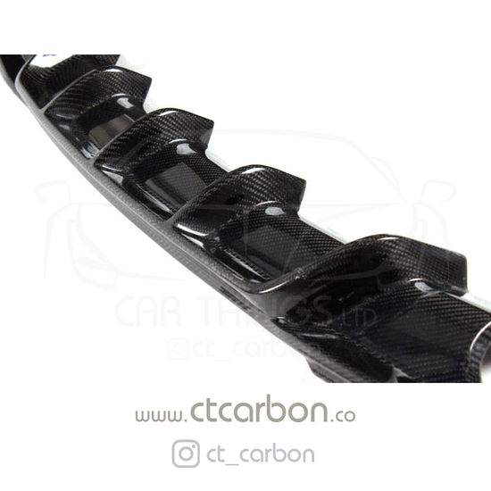 BMW 3 SERIES F30 CARBON FIBRE DIFFUSER - MP STYLE - TWIN EXHAUST