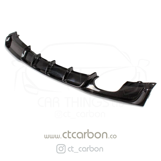 BMW 3 SERIES F30 CARBON FIBRE DIFFUSER - MP STYLE - TWIN EXHAUST
