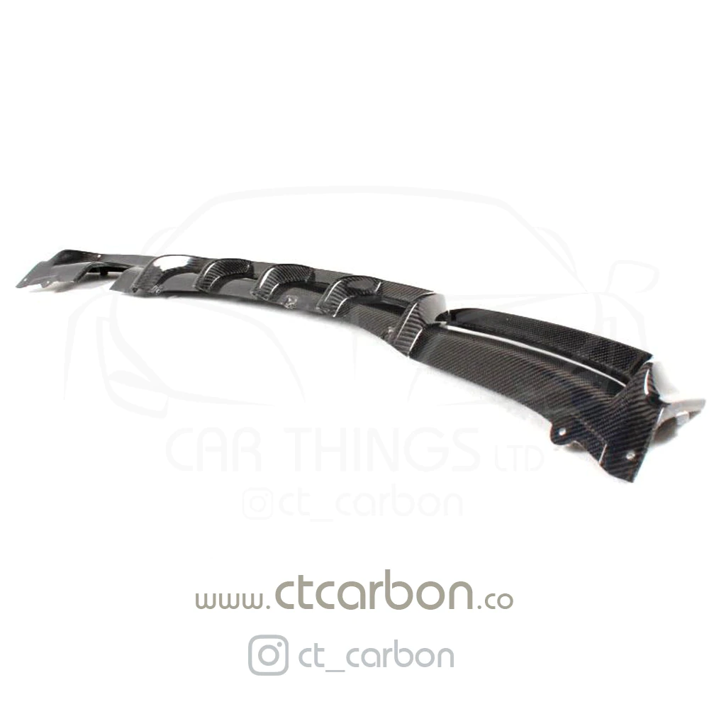 BMW 3 SERIES F30 CARBON FIBRE DIFFUSER - MP STYLE - TWIN EXHAUST