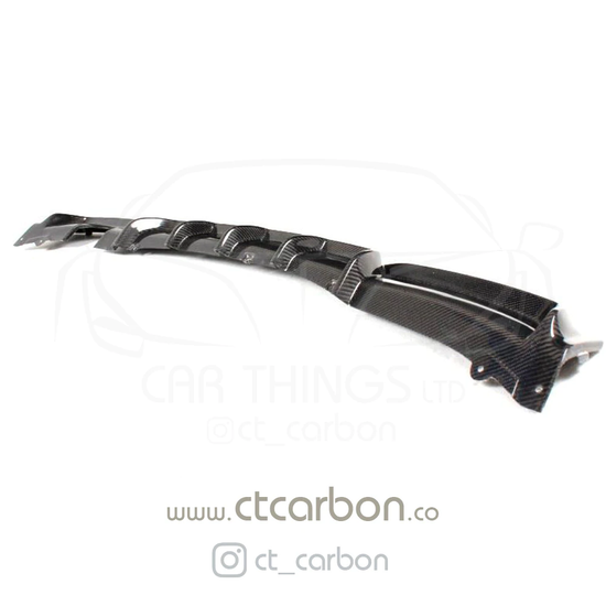 BMW 3 SERIES F30 CARBON FIBRE DIFFUSER - MP STYLE - TWIN EXHAUST