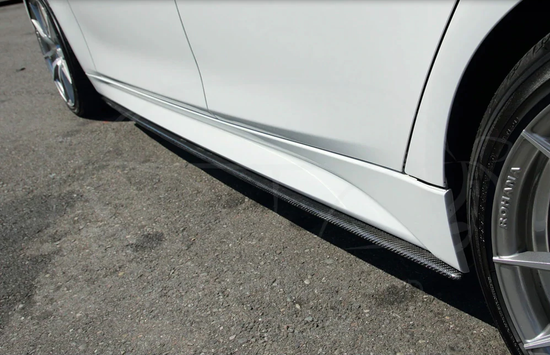 BMW F30 3 SERIES CARBON FIBRE SIDE SKIRTS - MP STYLE
