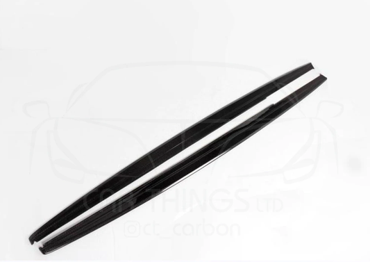 BMW F30 3 SERIES CARBON FIBRE SIDE SKIRTS - MP STYLE