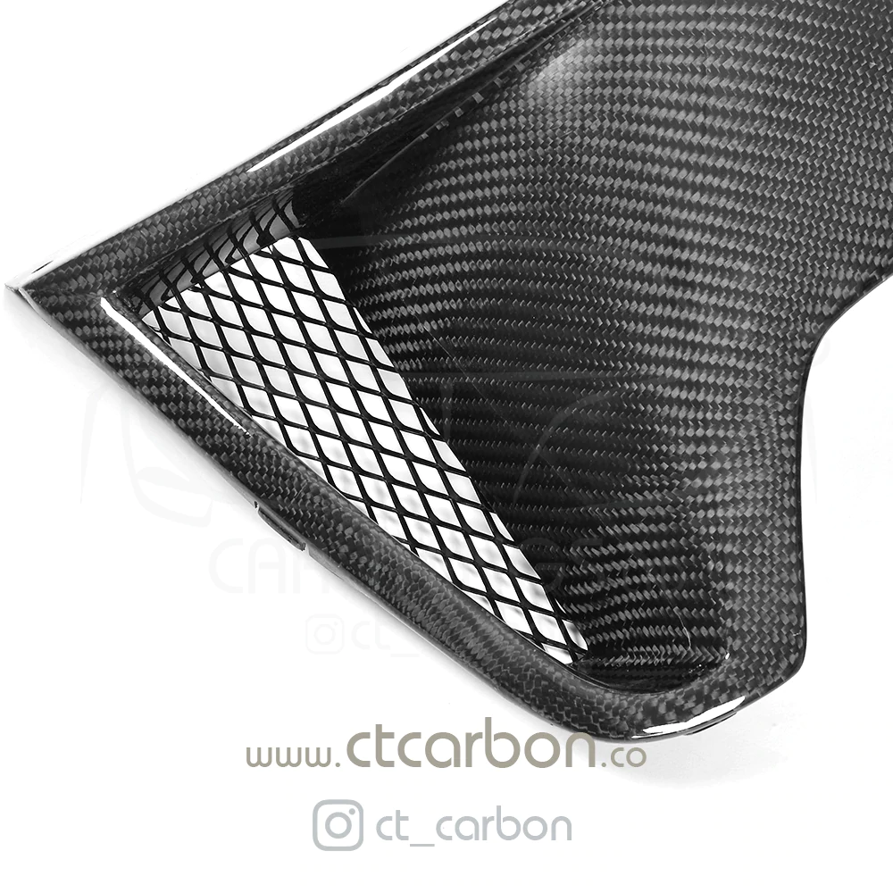 BMW 4 SERIES F32/F33 CARBON FIBRE TWIN EXHAUST DIFFUSER - MP STYLE
