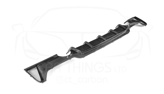 BMW 4 SERIES F32/F33 CARBON FIBRE DIFFUSER DUAL EXHAUST