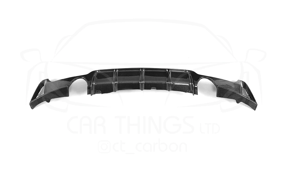 BMW 4 SERIES F32/F33 CARBON FIBRE DIFFUSER DUAL EXHAUST