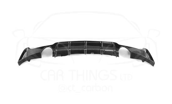 BMW 4 SERIES F32/F33 CARBON FIBRE DIFFUSER DUAL EXHAUST