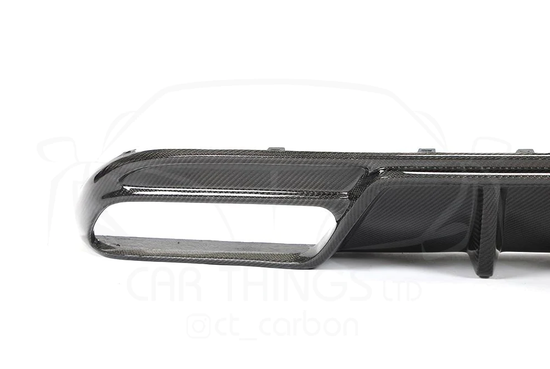 MERCEDES W205 C63 & C63S SALOON 4DR CARBON DIFFUSER - CT DESIGN