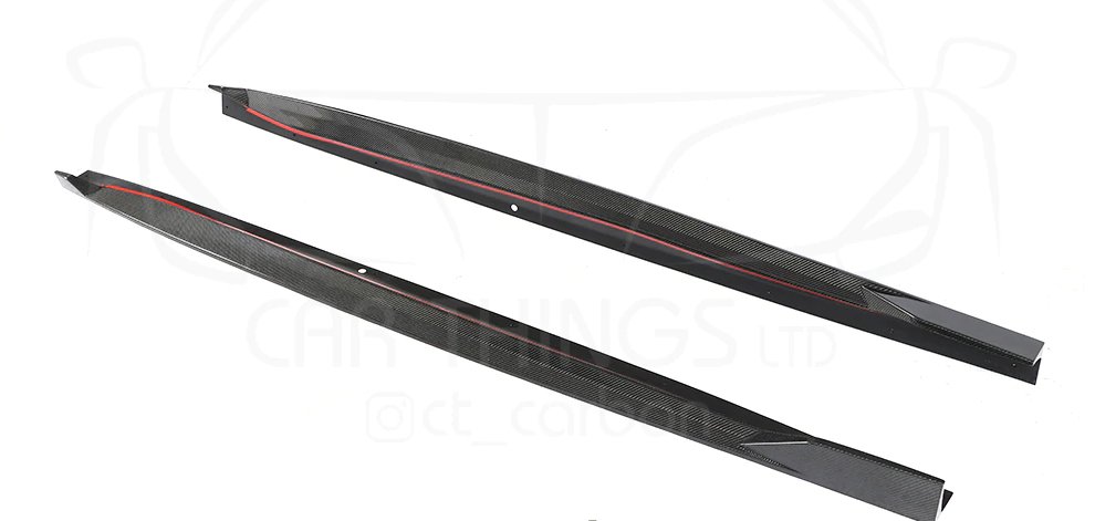 BMW X5 G05 CARBON FIBRE SIDE SKIRTS - CT DESIGN