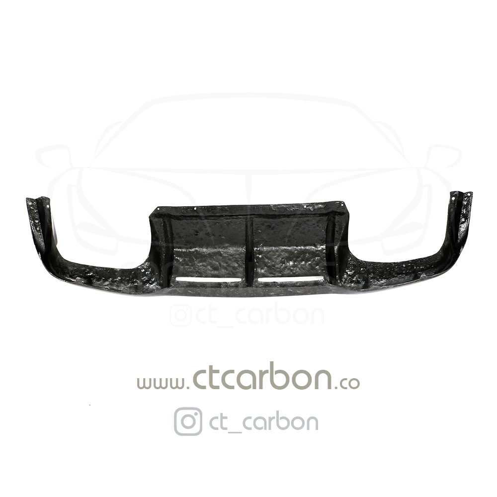 BMW M2/M2C F87 FORGED CARBON FIBRE DIFFUSER - MT STYLE