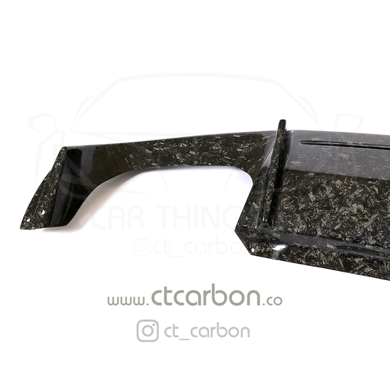 BMW M2/M2C F87 FORGED CARBON FIBRE DIFFUSER - MT STYLE