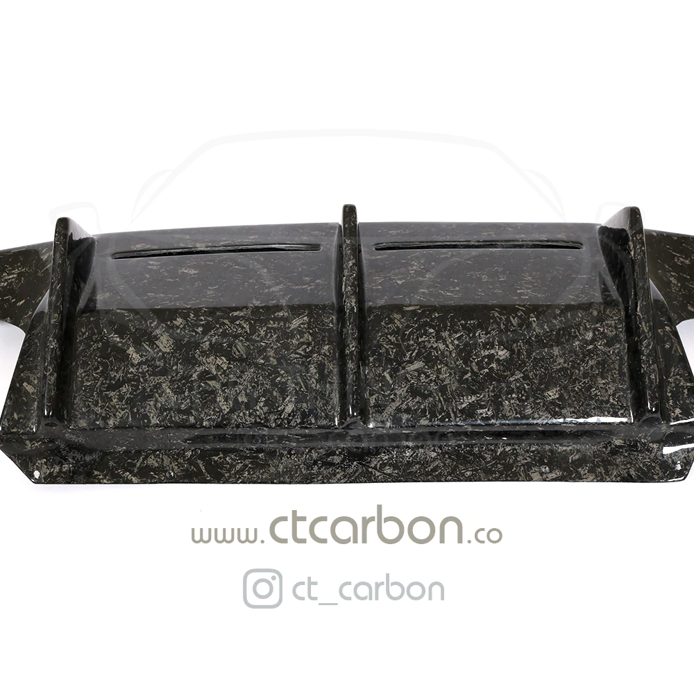 BMW M2/M2C F87 FORGED CARBON FIBRE DIFFUSER - MT STYLE