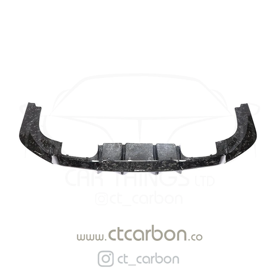 BMW M2 / M2C F87 FORGED CARBON FIBRE DIFFUSER - V STYLE