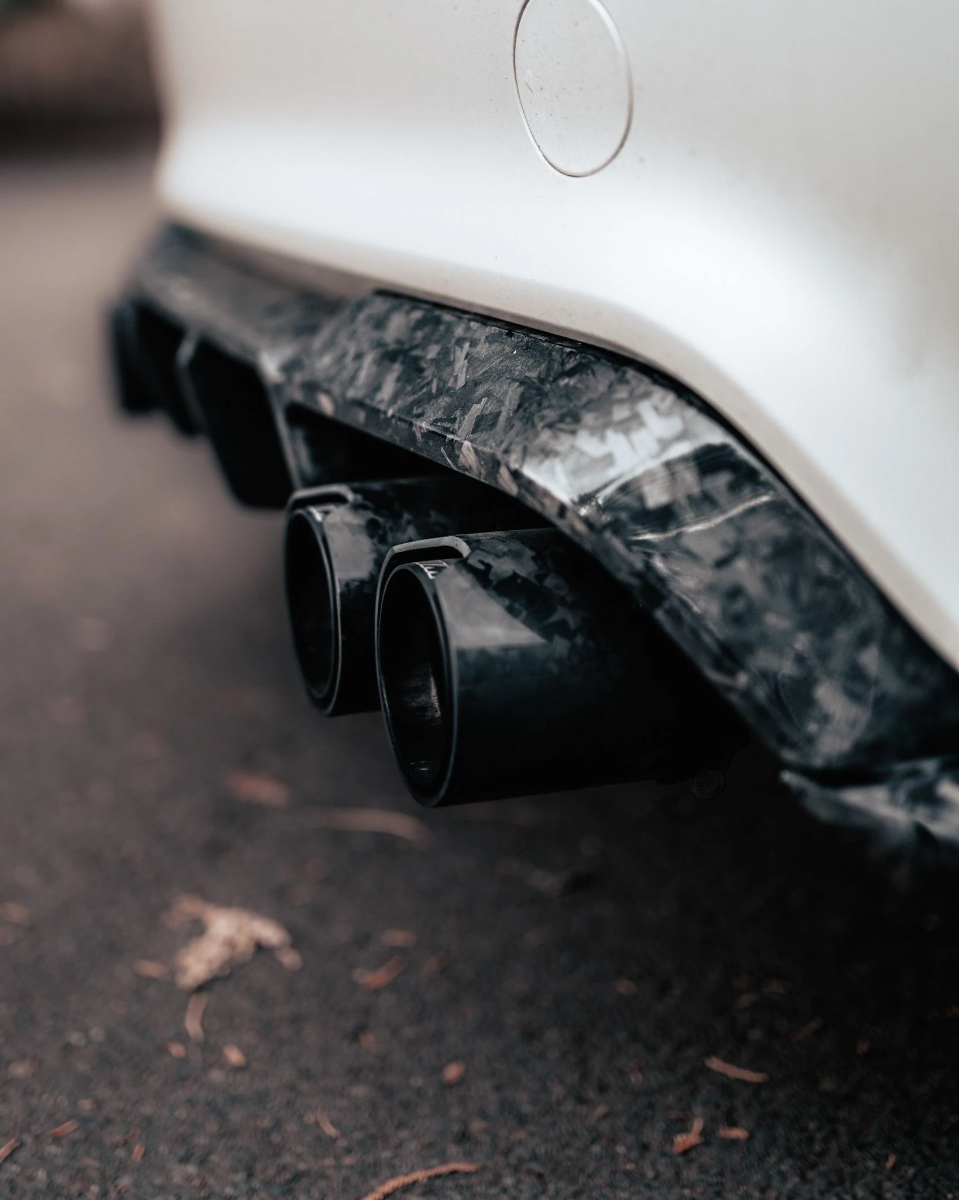 BMW M2 / M2C F87 FORGED CARBON FIBRE DIFFUSER - V STYLE
