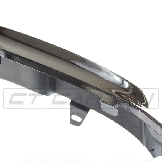 BMW 2 SERIES F22/F23 GLOSS BLACK TWIN EXHAUST DIFFUSER - MP STYLE