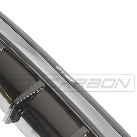 BMW 2 SERIES F22/F23 GLOSS BLACK TWIN EXHAUST DIFFUSER - MP STYLE