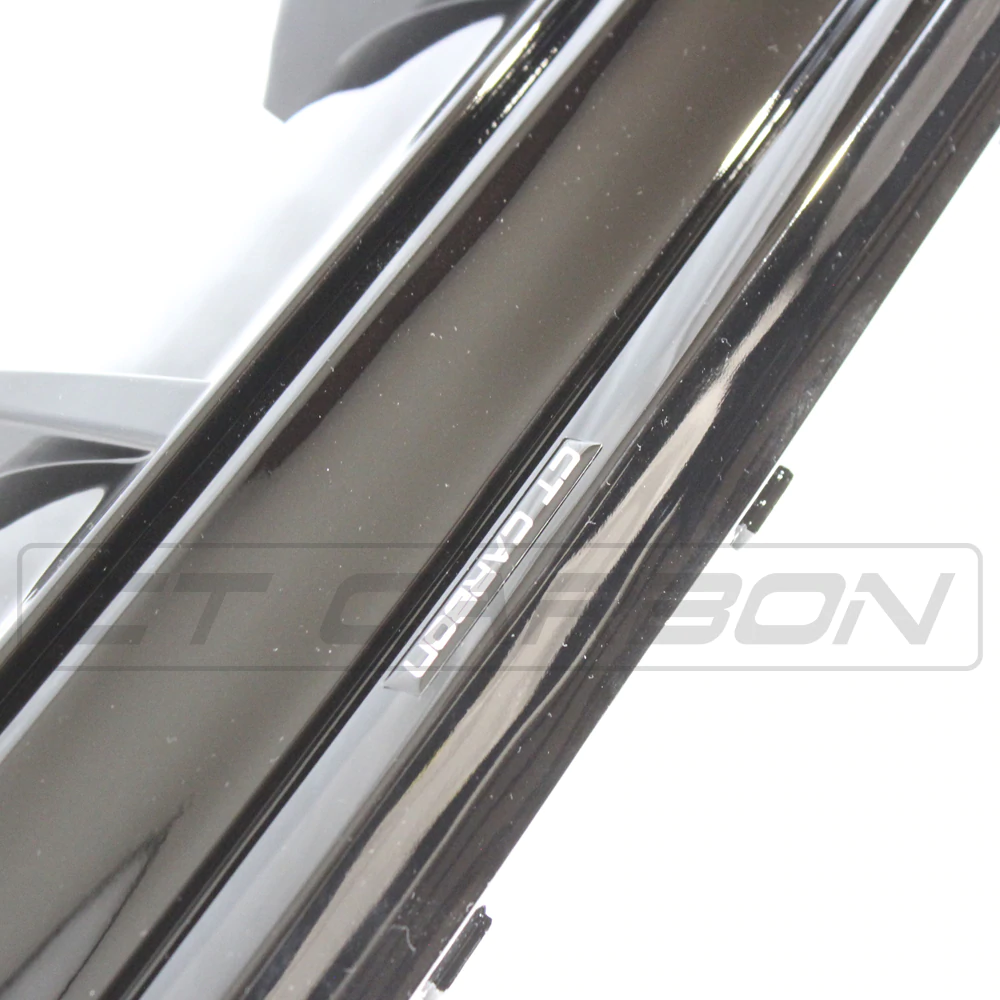 BMW 2 SERIES F22/F23 GLOSS BLACK TWIN EXHAUST DIFFUSER - MP STYLE