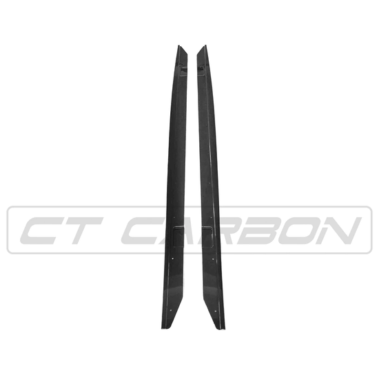 BMW 2 SERIES F22/F23 GLOSS BLACK SIDE SKIRTS - MP STYLE