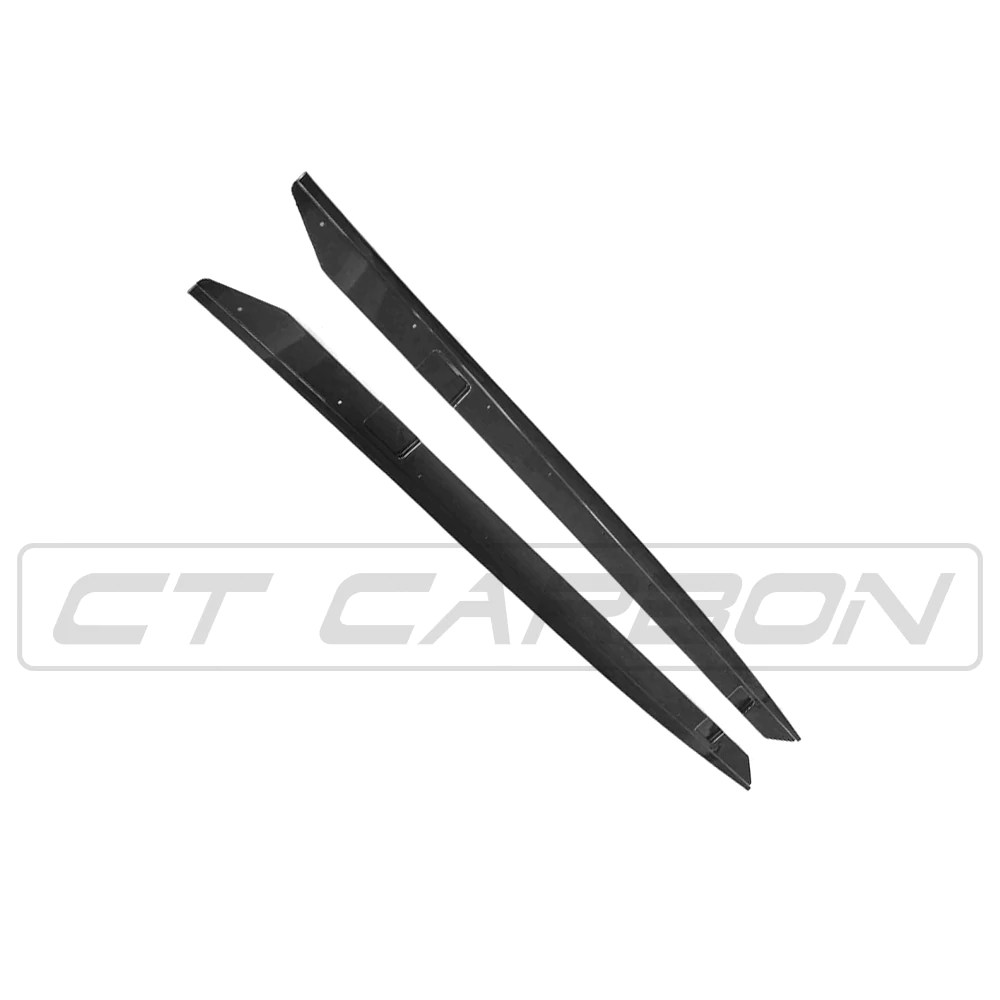 BMW 2 SERIES F22/F23 GLOSS BLACK SIDE SKIRTS - MP STYLE