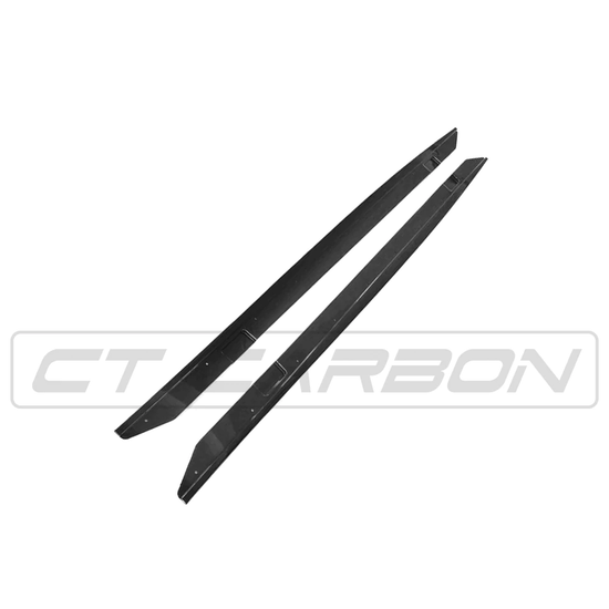 BMW 2 SERIES F22/F23 GLOSS BLACK SIDE SKIRTS - MP STYLE