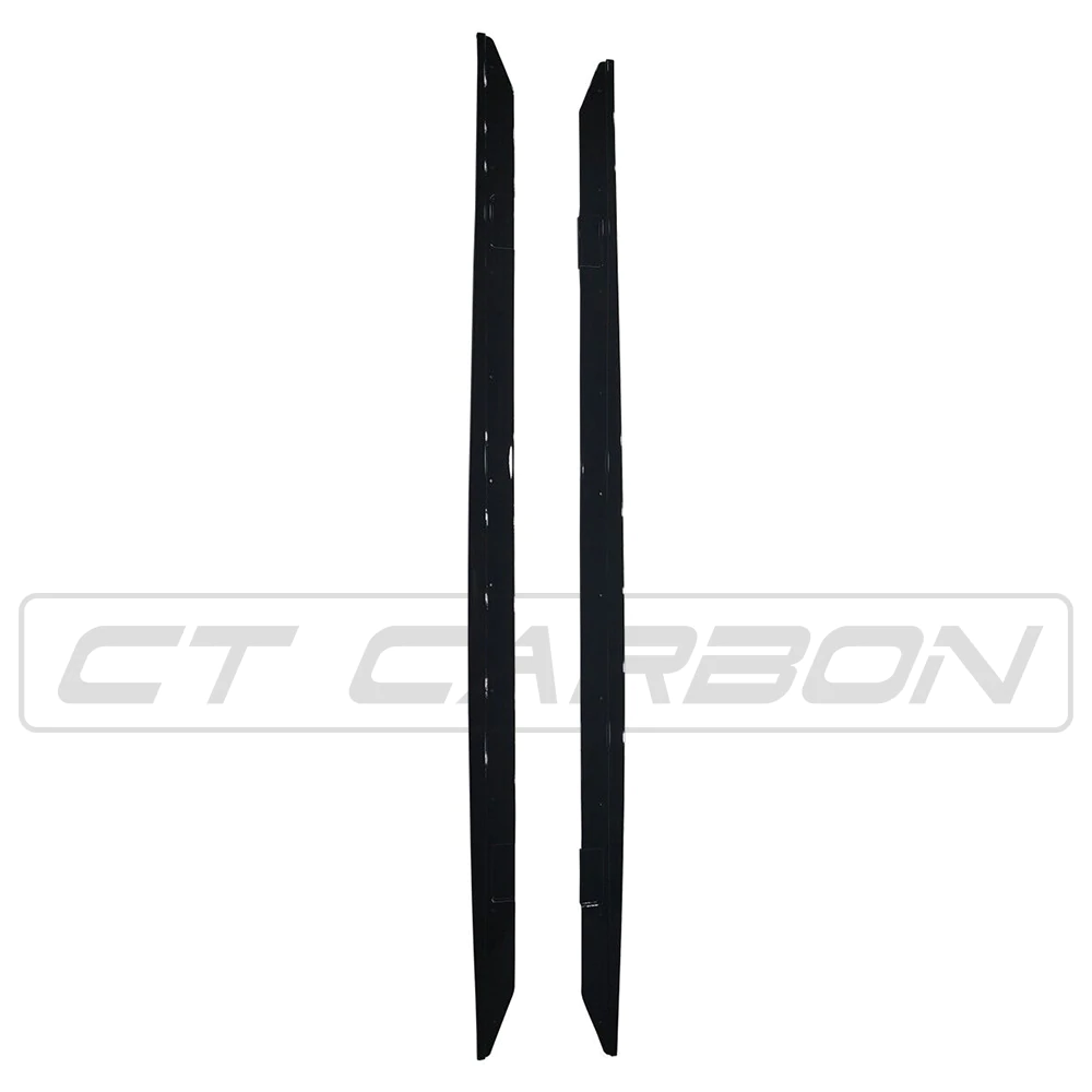 BMW 2 SERIES F22/F23 GLOSS BLACK SIDE SKIRTS - MP STYLE