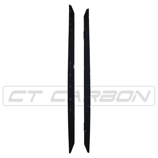 BMW 2 SERIES F22/F23 GLOSS BLACK SIDE SKIRTS - MP STYLE