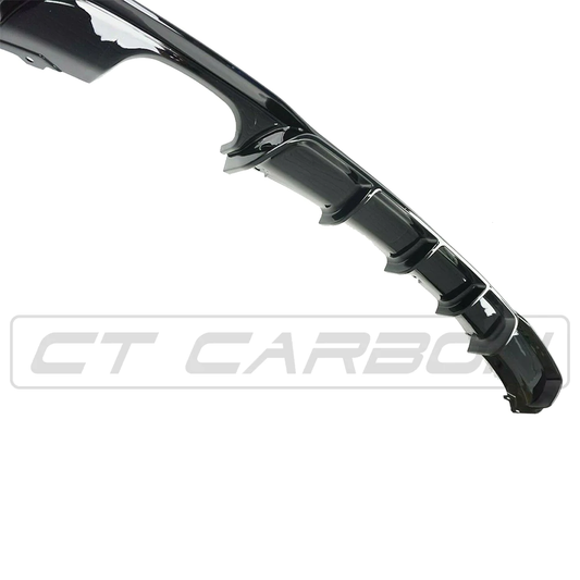 BMW 3 SERIES F30 GLOSS BLACK LEFT EXHAUST DIFFUSER - MP STYLE