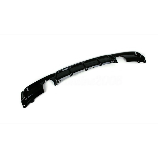 BMW 3 SERIES F30 GLOSS BLACK DUAL EXHAUST DIFFUSER - MP STYLE