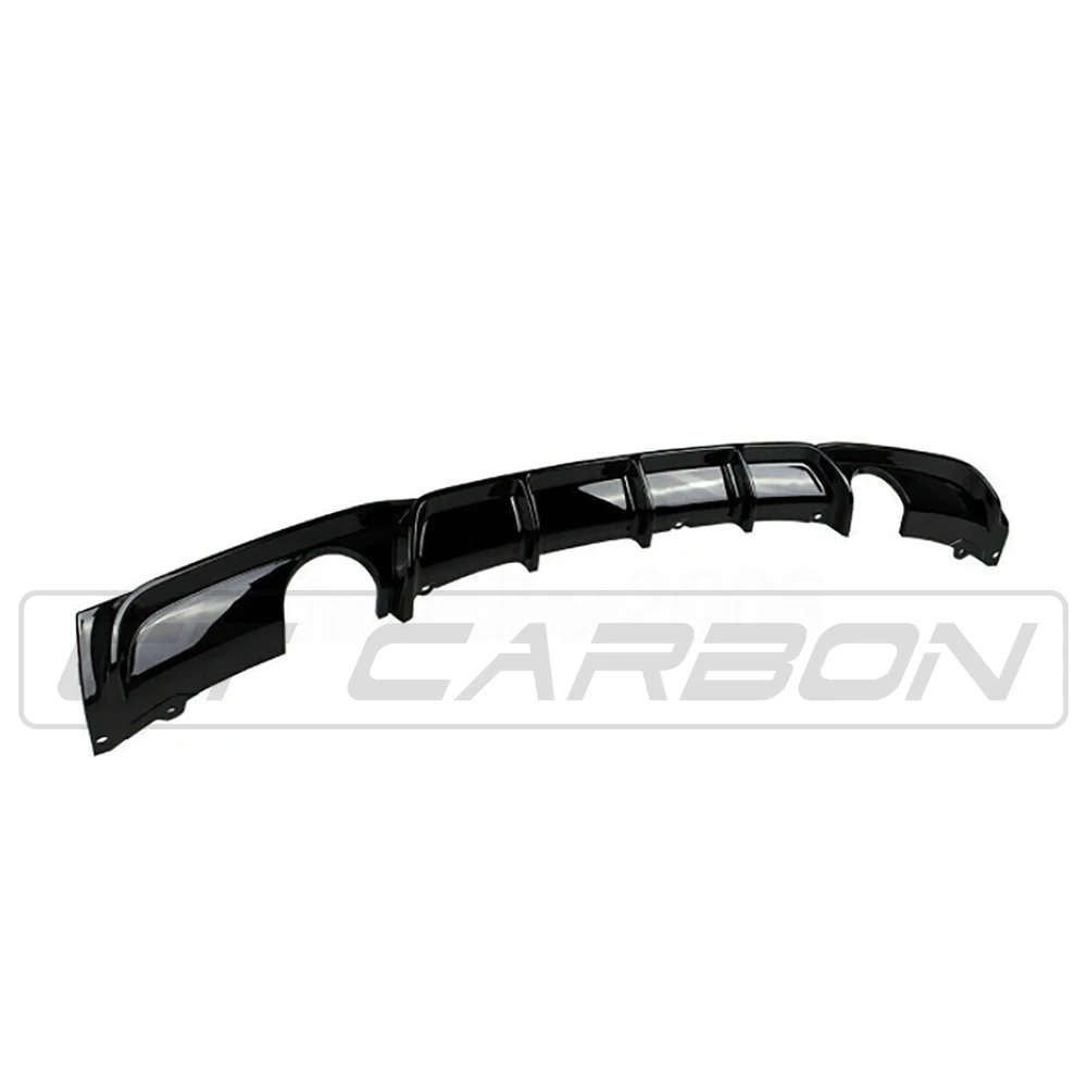 BMW 3 SERIES F30 GLOSS BLACK DUAL EXHAUST DIFFUSER - MP STYLE