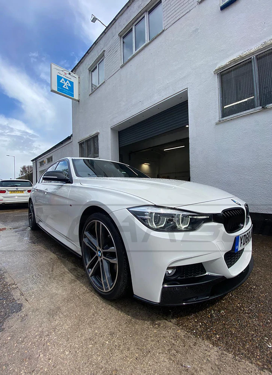 BMW 3 SERIES F30 GLOSS BLACK SIDE SKIRTS - MP STYLE