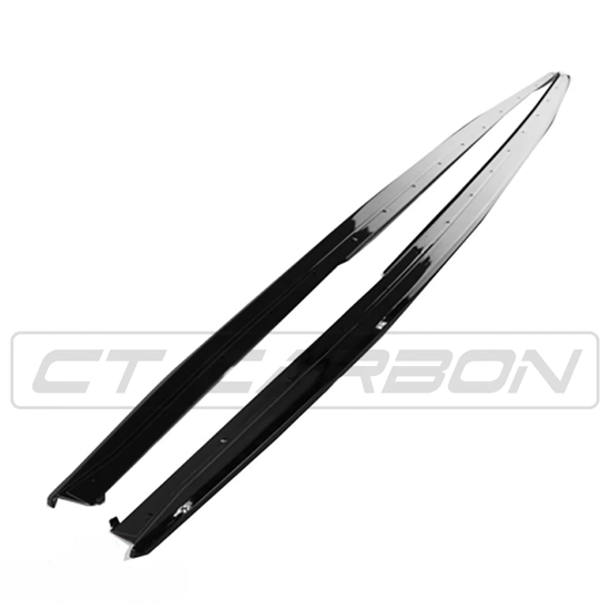 BMW 3 SERIES F30 GLOSS BLACK SIDE SKIRTS - MP STYLE