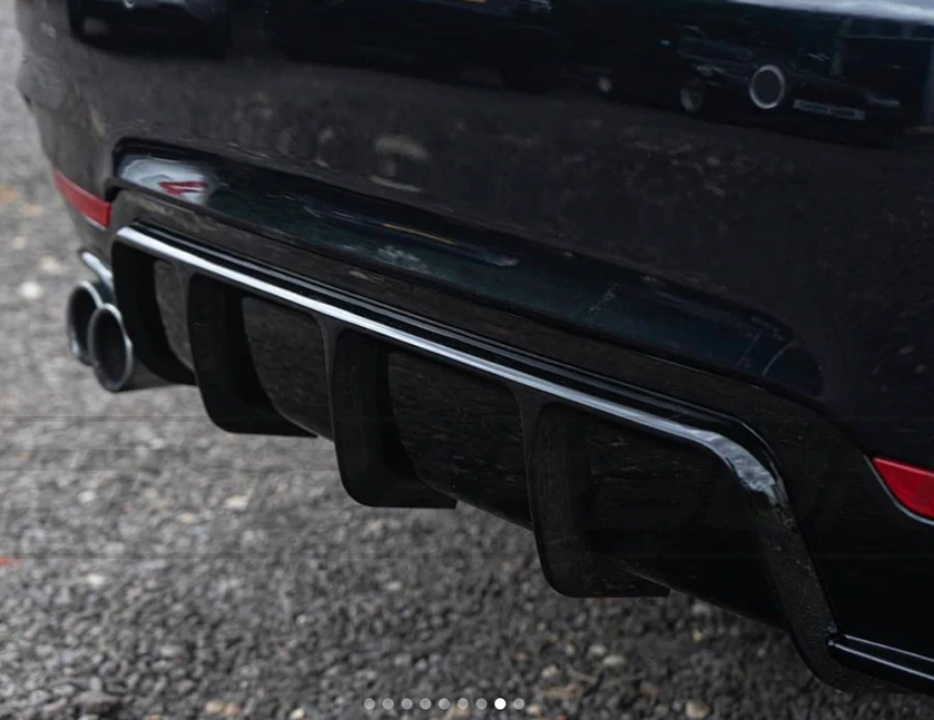BMW 4 Series F32/F33/F36 Gloss Black Twin Left Exhaust Diffuser