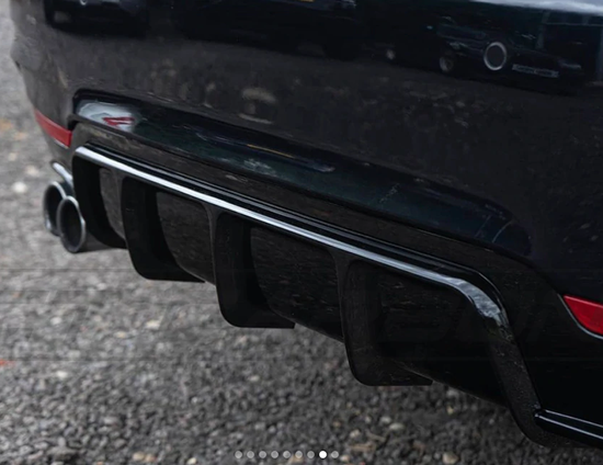 BMW 4 Series F32/F33/F36 Gloss Black Twin Left Exhaust Diffuser