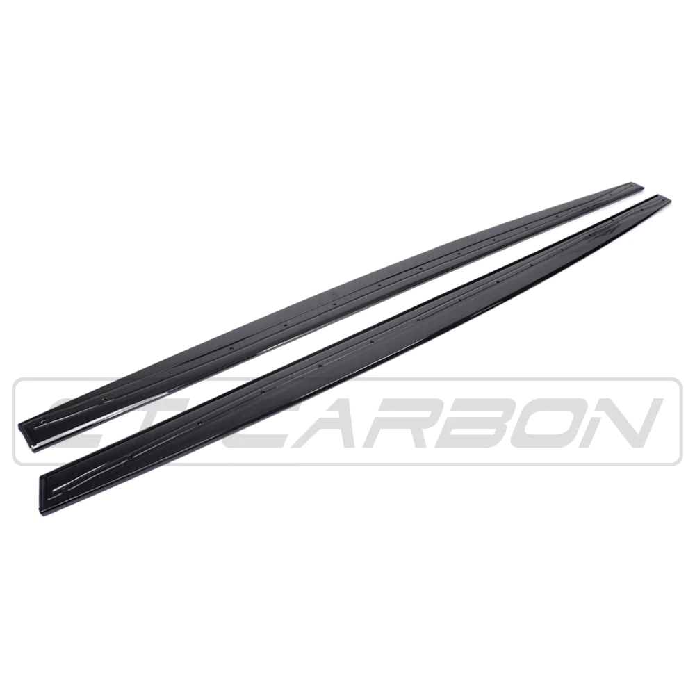 BMW 4 SERIES F32/F33/F36 GLOSS BLACK SIDE SKIRTS - MP STYLE