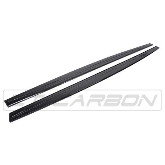 BMW 4 SERIES F32/F33/F36 GLOSS BLACK SIDE SKIRTS - MP STYLE