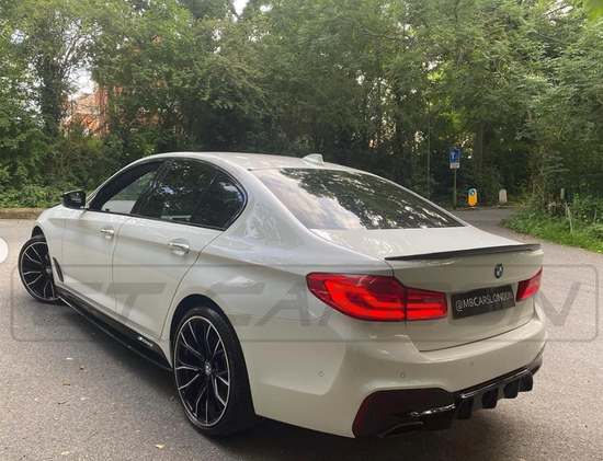 BMW 5 SERIES G30 GLOSS BLACK SPOILER - MP STYLE