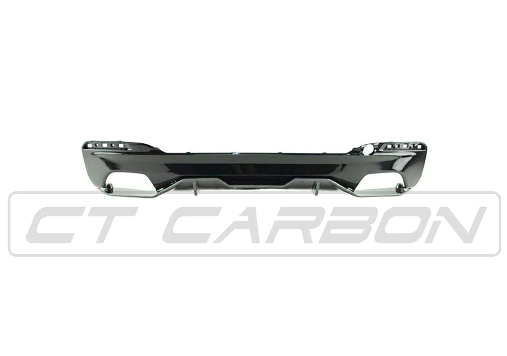 BMW 5 SERIES G30 GLOSS BLACK DIFFUSER - MP STYLE