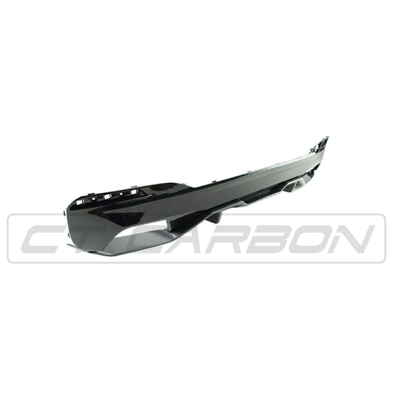 BMW 5 SERIES G30 GLOSS BLACK DIFFUSER - MP STYLE