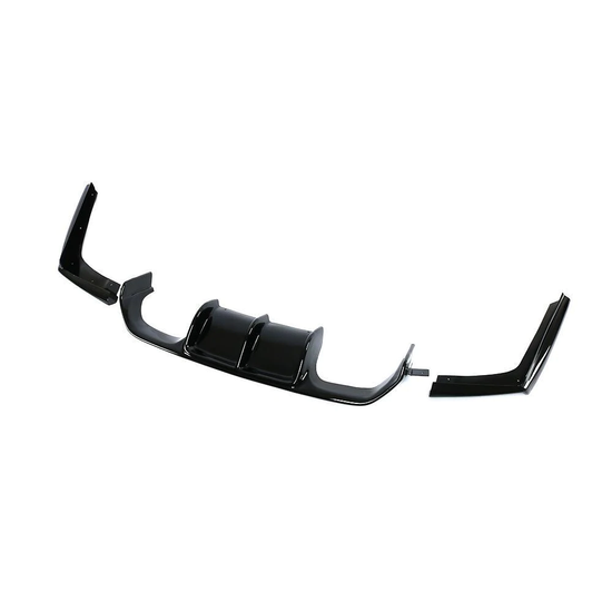 BMW M3 & M4 F80/F82/F83 GLOSS BLACK DIFFUSER - V STYLE
