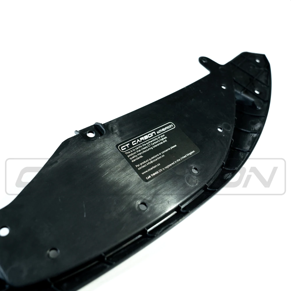 BMW M3 & M4 F80/F82/F83 GLOSS BLACK SPLITTER - MP STYLE