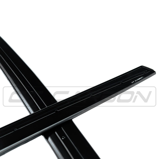 BMW 4 SERIES F32/F33/F36 MATTE BLACK SIDE SKIRTS - MP STYLE