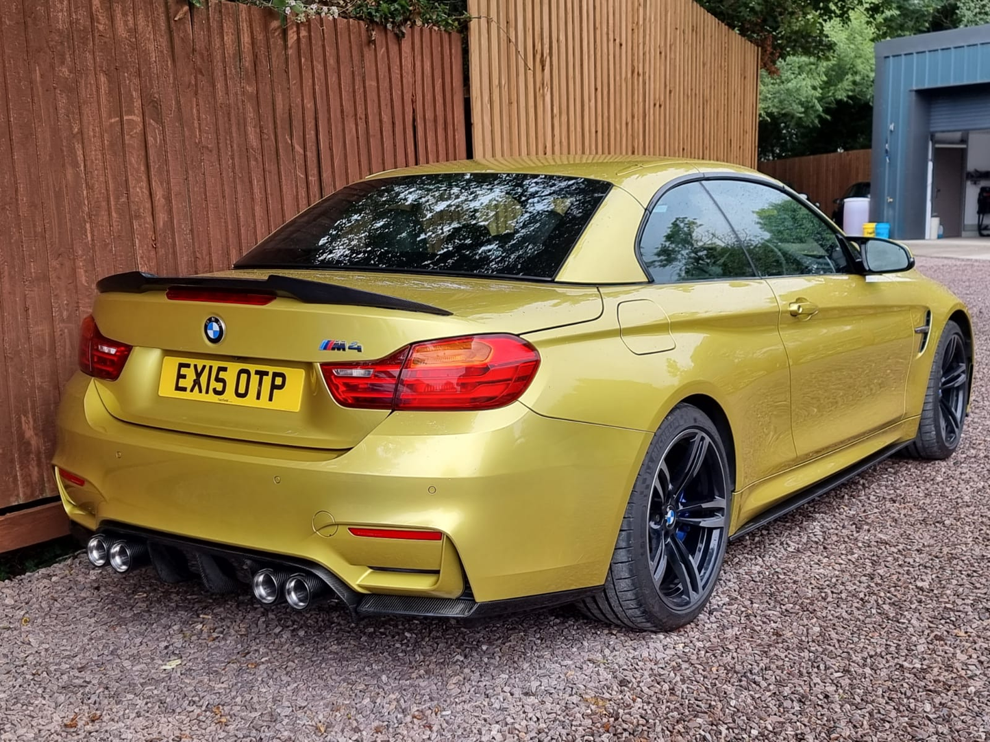 BMW M4  & 4 SERIES F83/F33 CARBON FIBRE SPOILER - MP STYLE