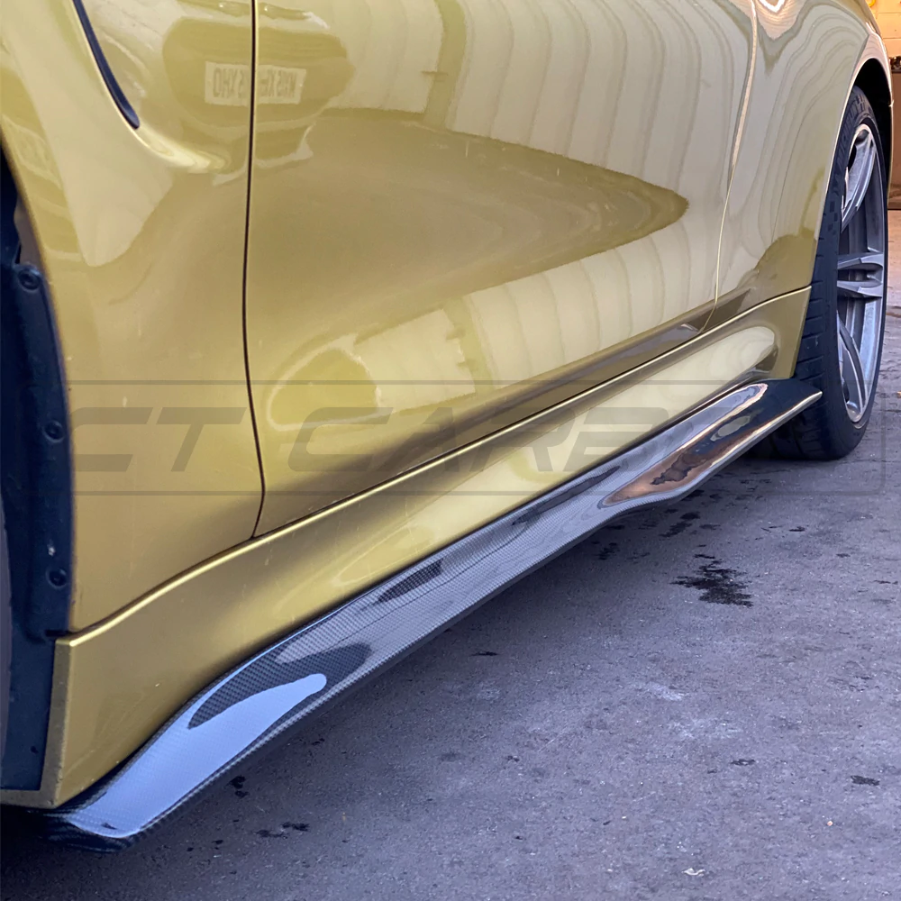 BMW M3 F80 CARBON FIBRE SIDE SKIRTS - PS STYLE