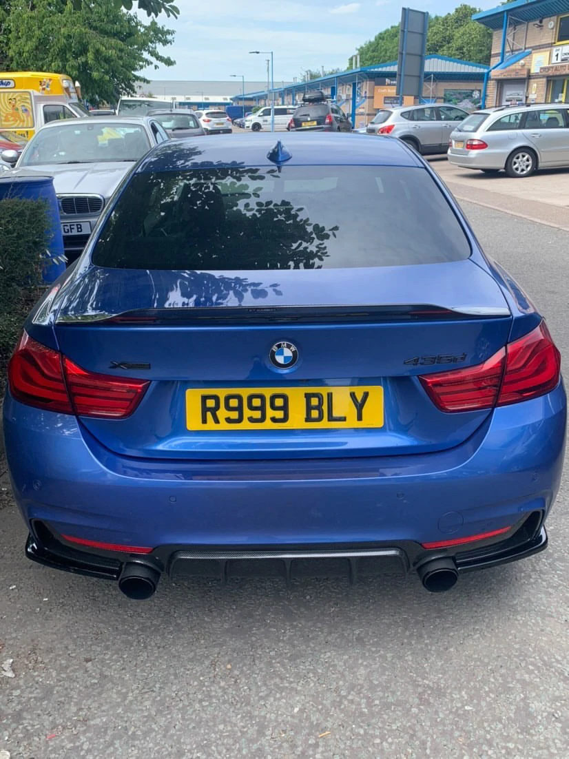 BMW 4 SERIES F32 CARBON FIBRE SPOILER - PS STYLE