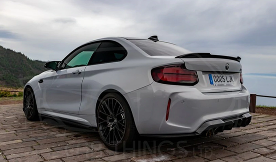 BMW 2 SERIES F87/F22 CARBON FIBRE SPOILER - CS STYLE