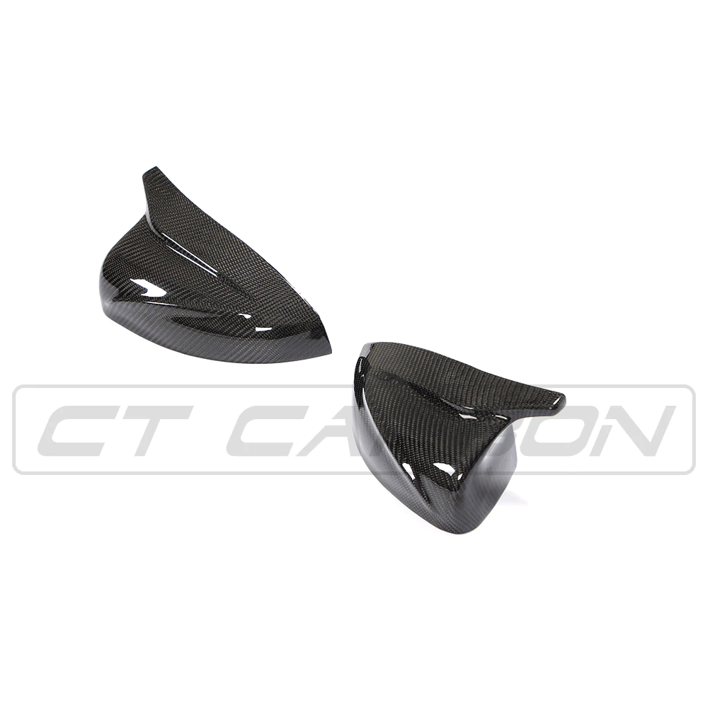 AUDI A3/S3/RS3 8V CARBON FIBRE MIRROR COVERS V2 - WITHOUT LANE ASSIST